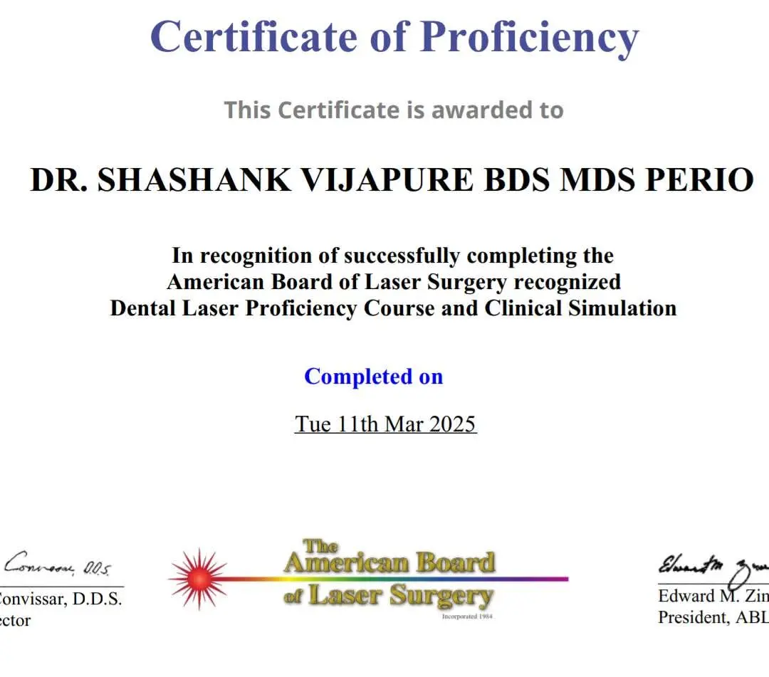 Dental Laser Proficiency Course and Clinical Simulation